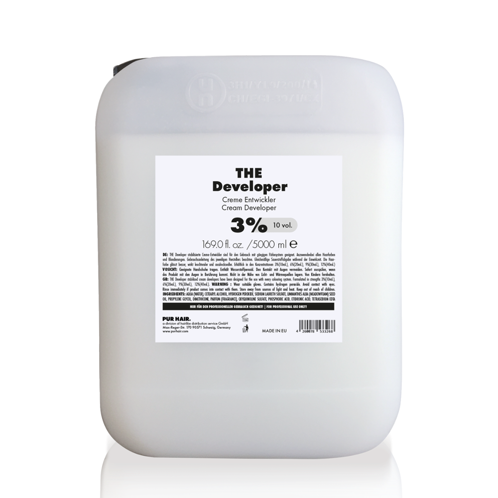 THE DEVELOPER H2O2 3 % 5000 ML
