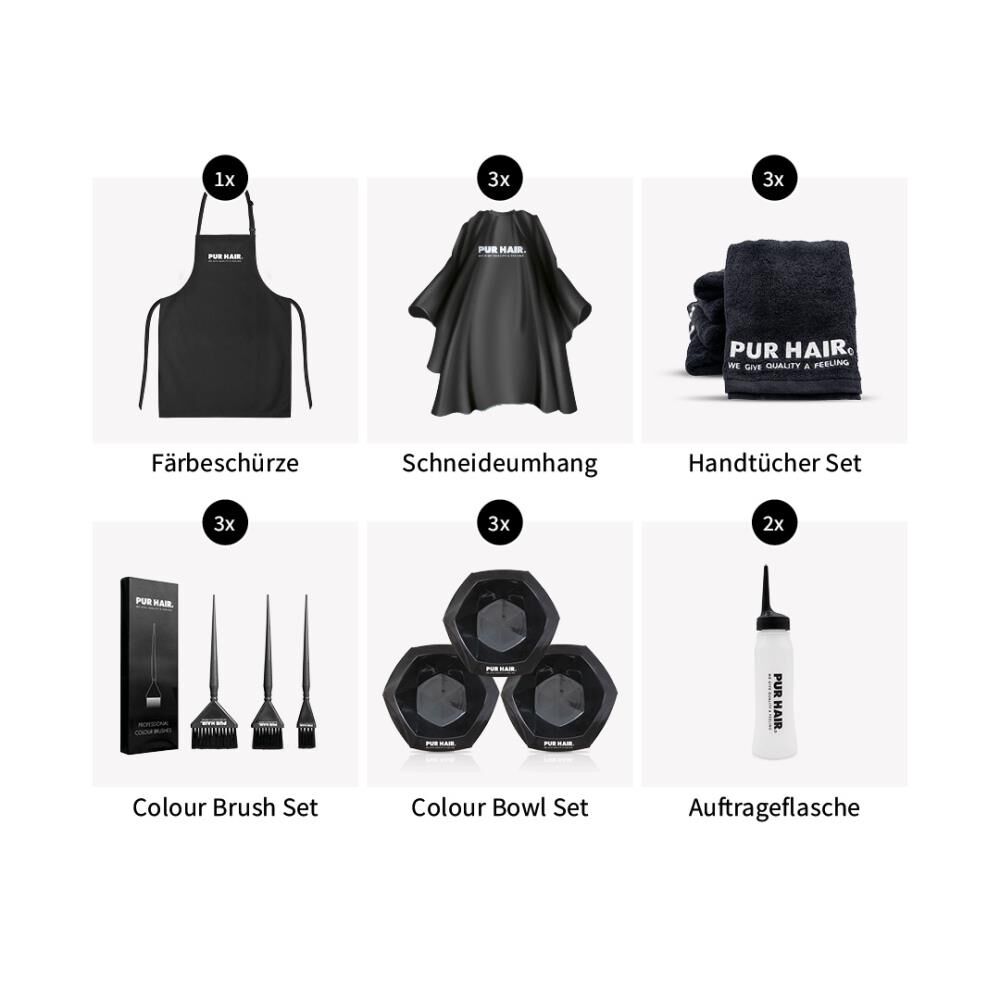 PUR HAIR SALONZUBEHÖR SET