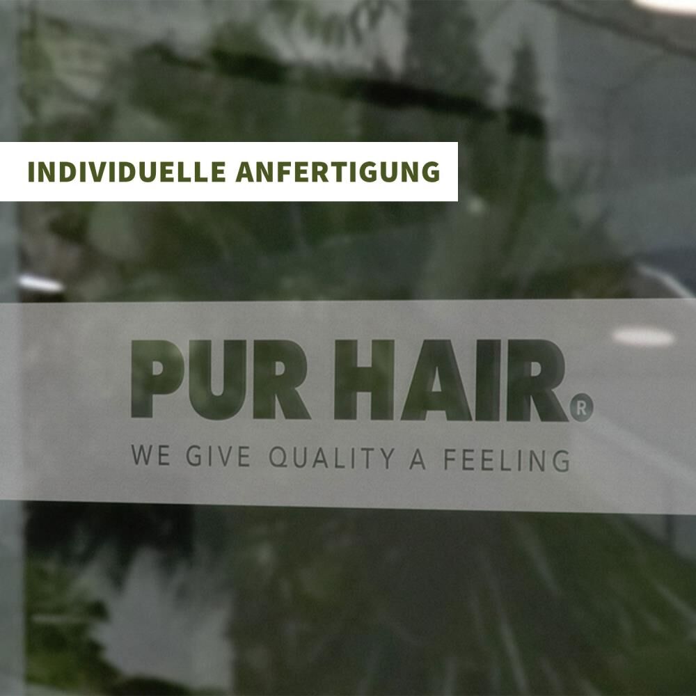 PUR HAIR FENSTERBEKLEBUNG MILCHGLAS