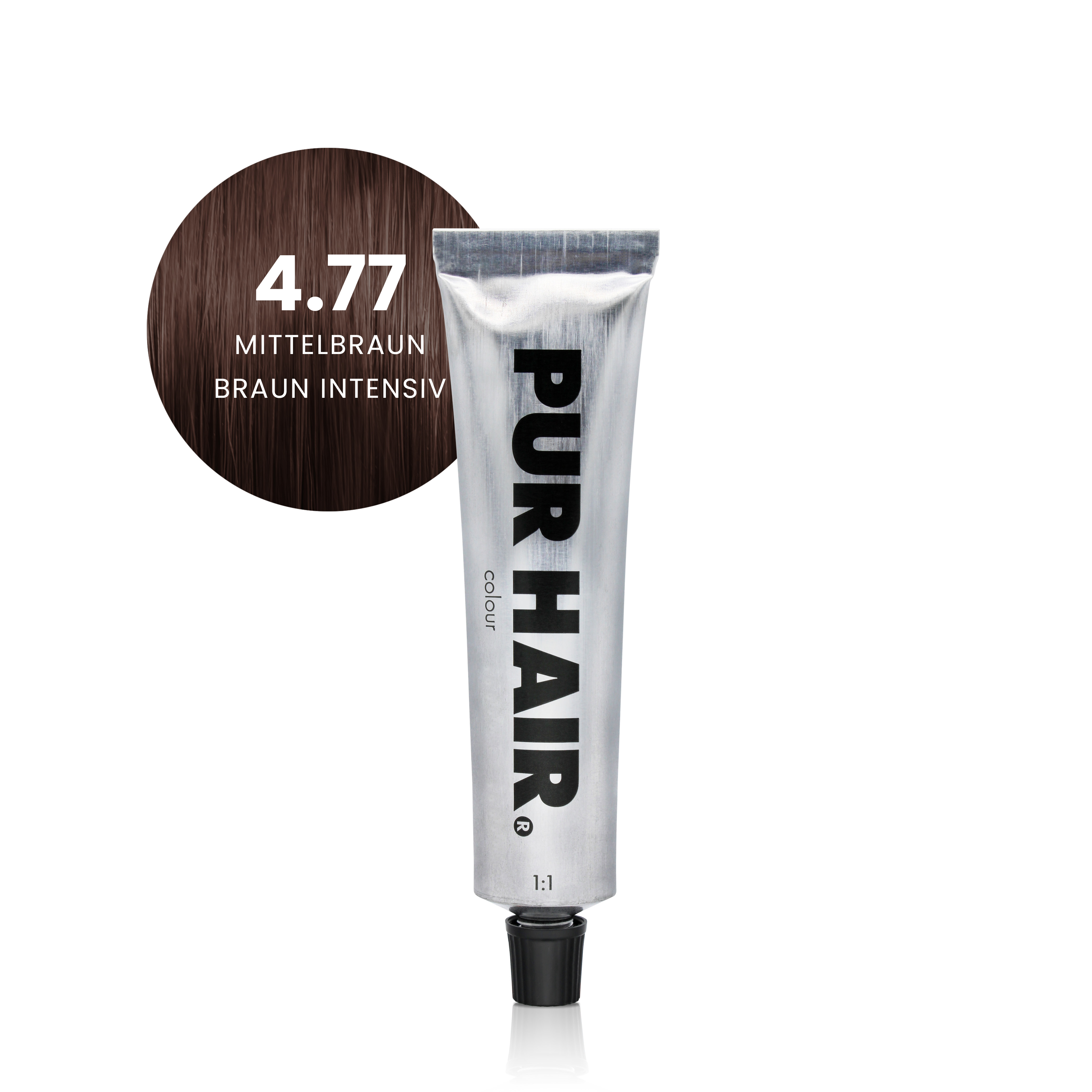 COLOUR 4.77 MITTELBRAUN BRAUN INTENSIV 60 ML