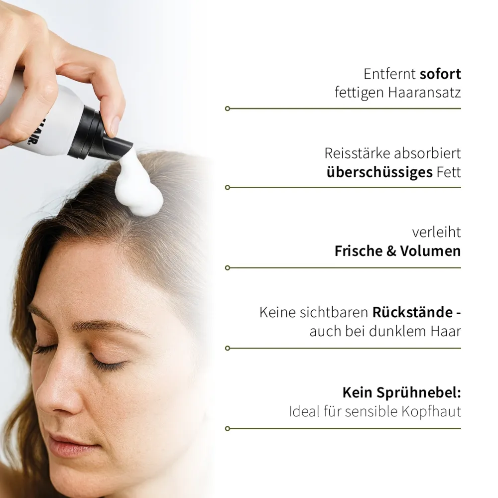 DRY FOAM SHAMPOO 200 ML