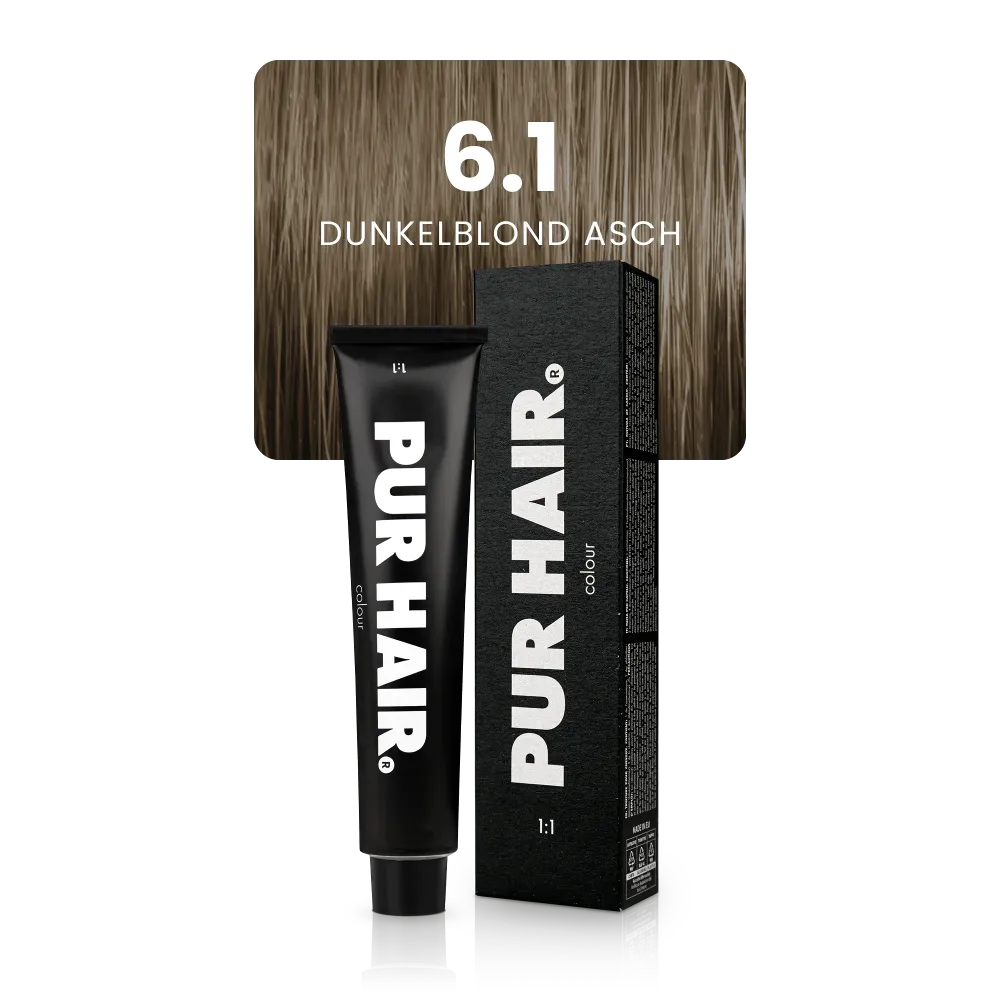 COLOUR 6.1 DUNKELBLOND ASCH 100 ML